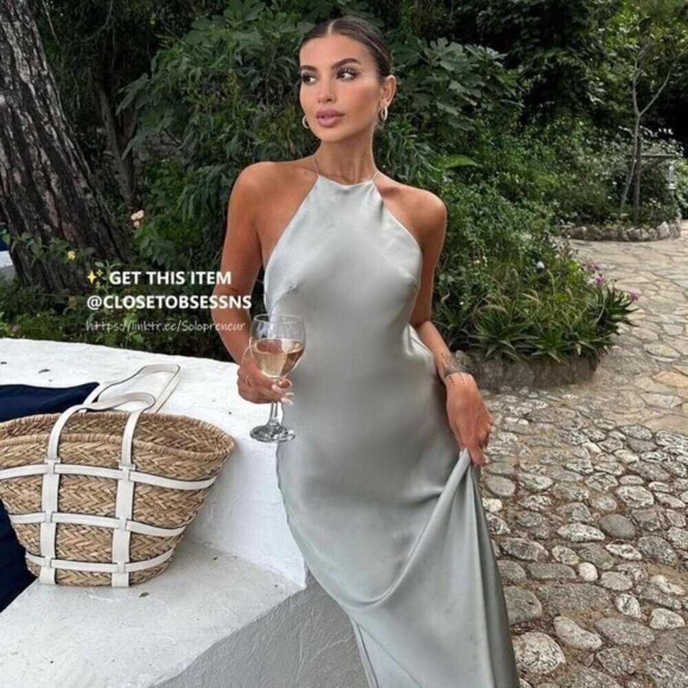 COPY - BLOGGER FAVE!!! ZARA Crossback Midi Dress